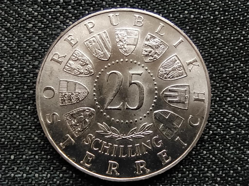 Ausztria 300 &eacute;ve sz&uuml;letett Eugen herceg .800 ez&uuml;st 25 Schilling