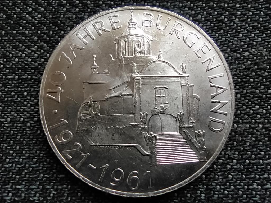 Ausztria 40 &eacute;ves Burgenland .800 ez&uuml;st 25 Schilling