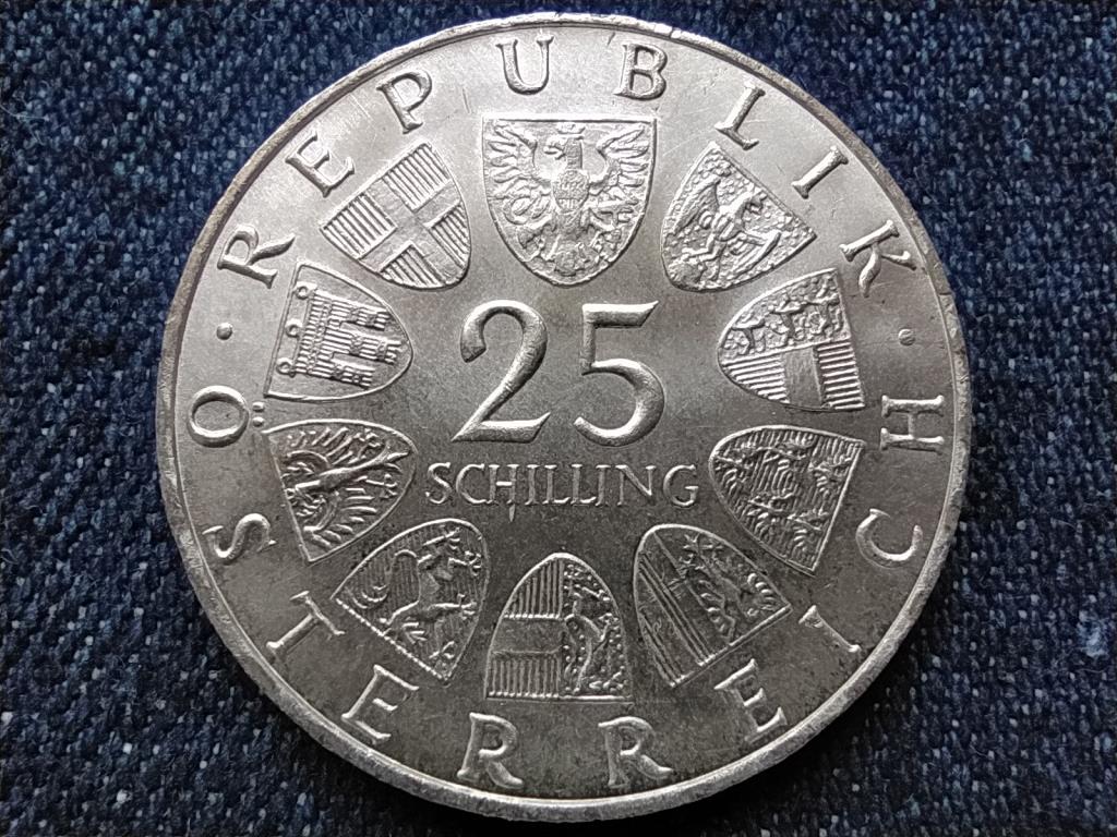 Ausztria 100 &eacute;ve sz&uuml;letett Leh&aacute;r Ferenc .800 ez&uuml;st 25 Schilling
