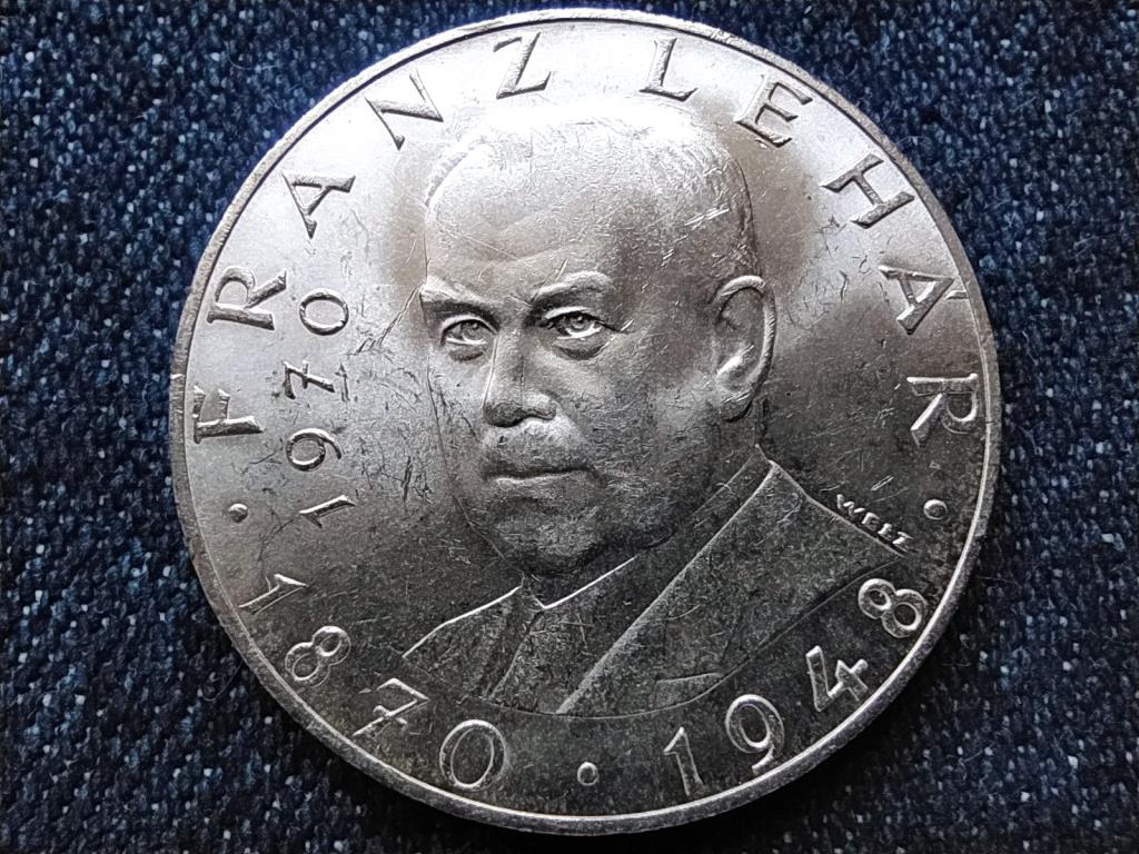 Ausztria 100 &eacute;ve sz&uuml;letett Leh&aacute;r Ferenc .800 ez&uuml;st 25 Schilling