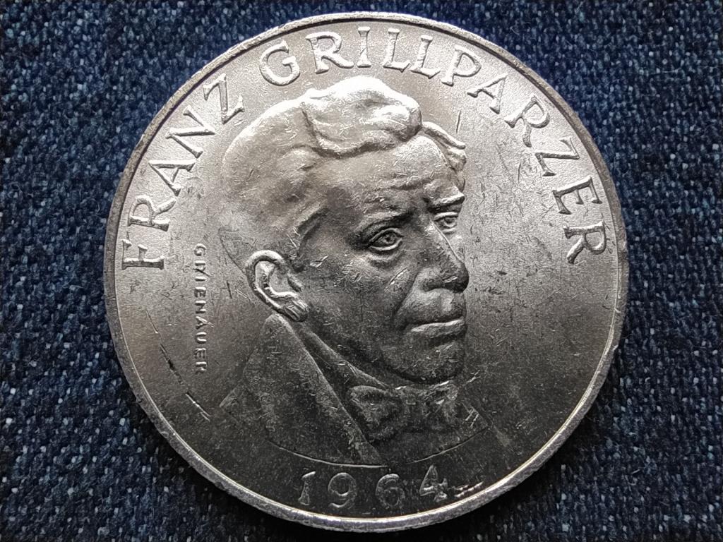 Ausztria Franz Grillparzer .800 ez&uuml;st 25 Schilling