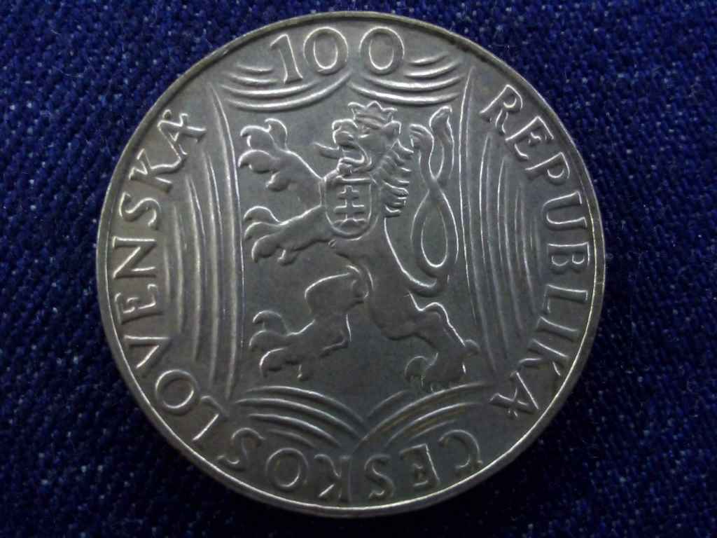 Csehszlov&aacute;kia Szt&aacute;lin 70. sz&uuml;let&eacute;snapja .500 ez&uuml;st 100 Korona