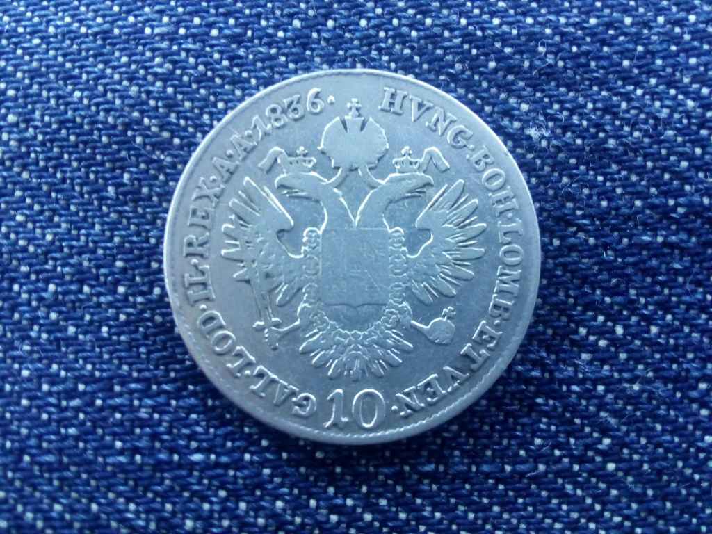 Ausztria V. Ferdin&aacute;nd (1835-1848) .500 ez&uuml;st 10 Krajc&aacute;r