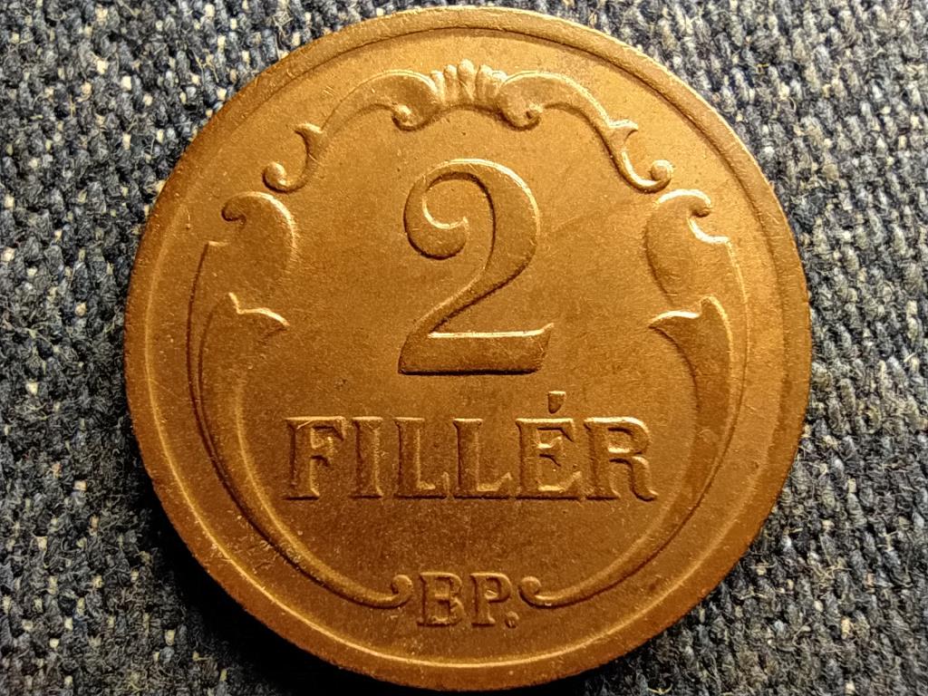 Magyarorsz&aacute;g H&aacute;bor&uacute; előtti (1920-1940) 2 Fill&eacute;r 