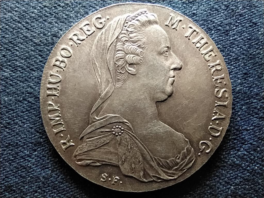 Ausztria M&aacute;ria Ter&eacute;zia (1740-1780) Ez&uuml;st SF Tall&eacute;r Ut&aacute;nveret