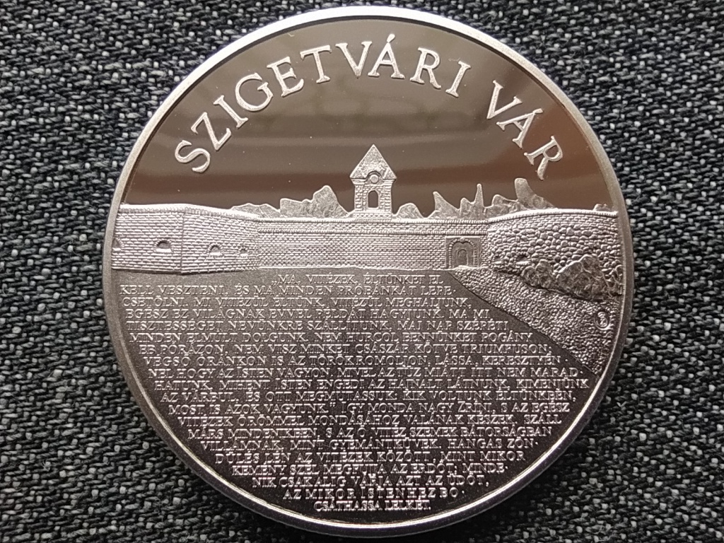 Szigetv&aacute;ri v&aacute;r .925 ez&uuml;st 10000 Forint