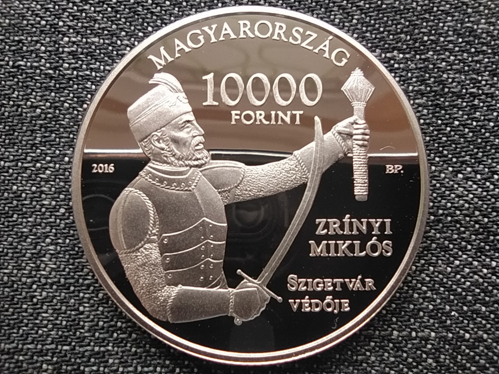 Szigetv&aacute;ri v&aacute;r .925 ez&uuml;st 10000 Forint