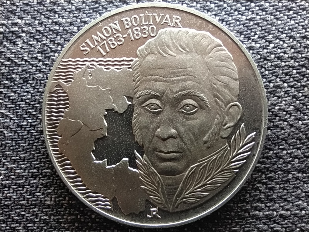 Simon Bolivar sz&uuml;let&eacute;s&eacute;nek 200. &eacute;vfordul&oacute;j&aacute;ra 100 Forint