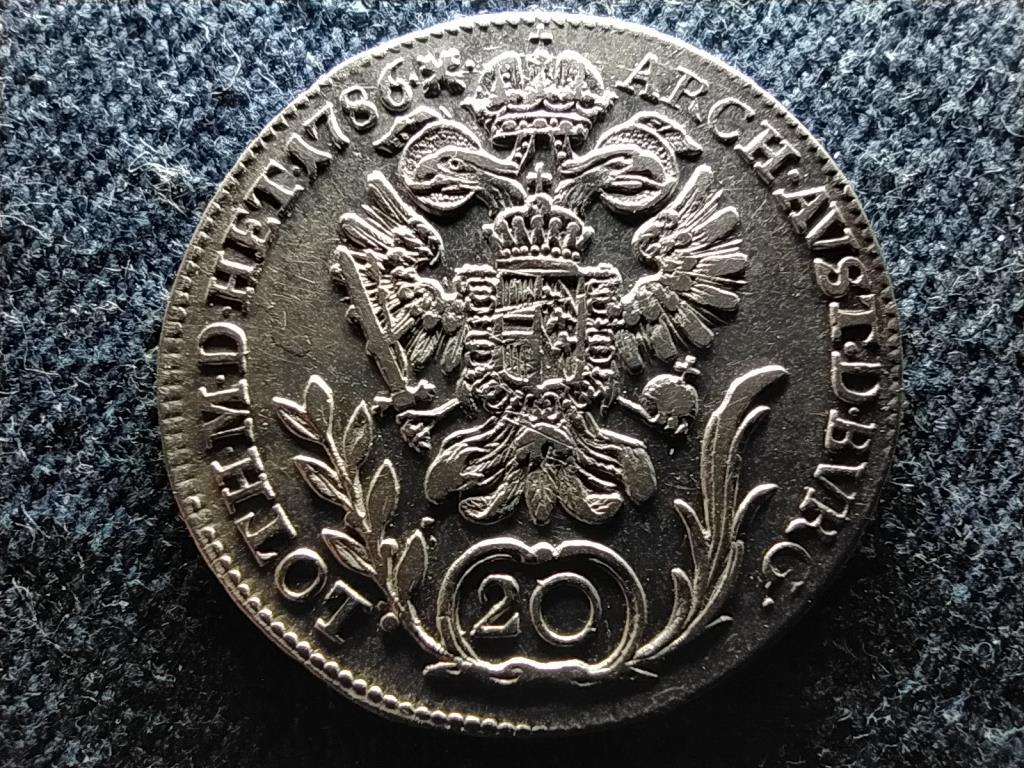 Ausztria II. J&oacute;zsef .583 ez&uuml;st 20 Krajc&aacute;r