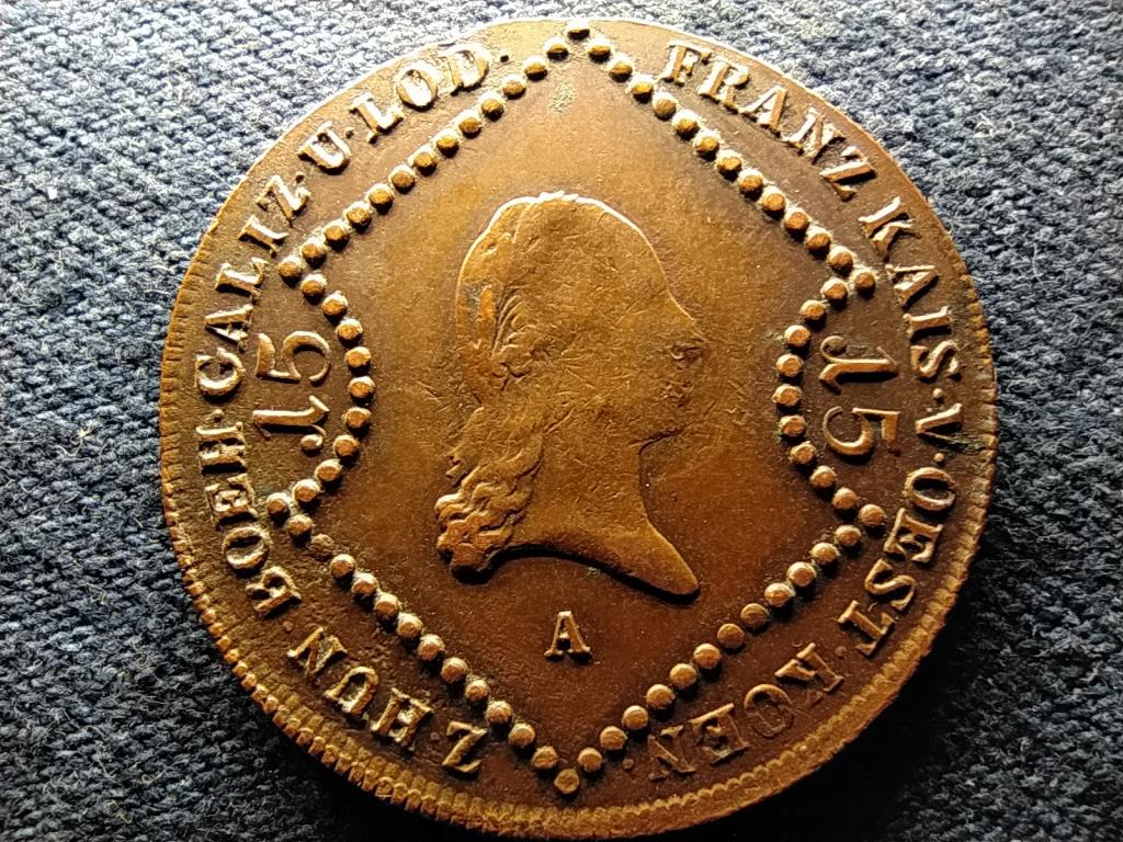 Ausztria II. Ferenc (1792-1835) 15 Krajc&aacute;r