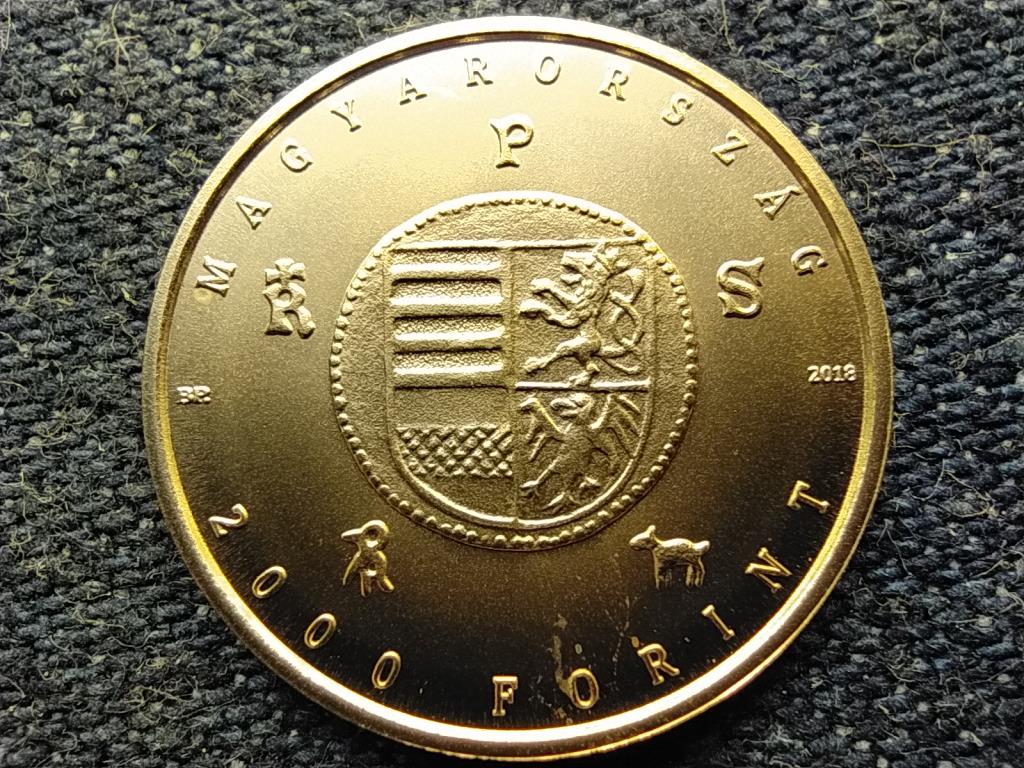 Magyarorsz&aacute;g Albert aranyforintja 2000 Forint 