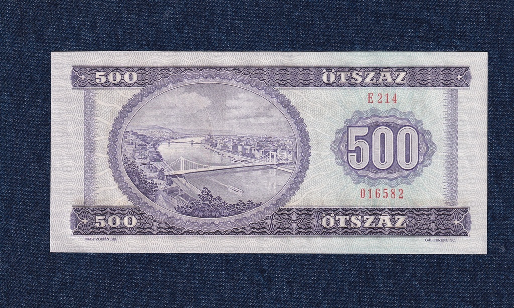 N&eacute;pk&ouml;zt&aacute;rsas&aacute;g (1949-1989) 500 Forint bankjegy