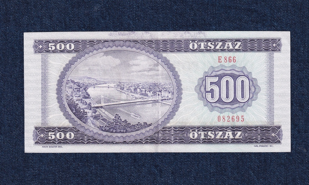 Harmadik Magyar K&ouml;zt&aacute;rsas&aacute;g (1989-napjainkig) 500 Forint bankjegy