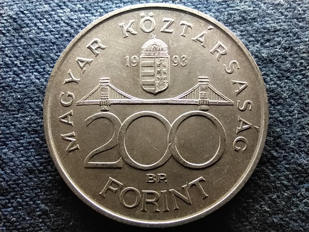 Magyarorsz&aacute;g Harmadik K&ouml;zt&aacute;rsas&aacute;g (1989-napjaink) .500 Ez&uuml;st 200 Forint 