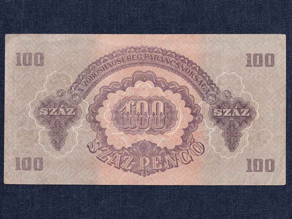 A V&ouml;r&ouml;shadsereg Parancsnoks&aacute;ga (1944) 100 Pengő bankjegy