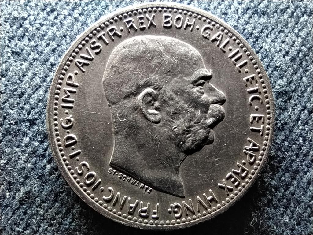 Ausztria Ferenc J&oacute;zsef  Osztr&aacute;k-Magyar .835 ez&uuml;st 1 Korona