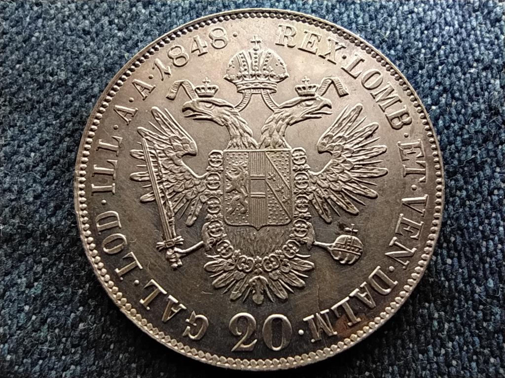 Ausztria V. Ferdin&aacute;nd (1835-1848) .583 ez&uuml;st 20 Krajc&aacute;r
