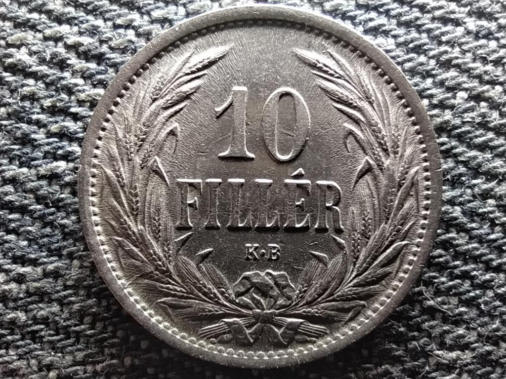 Magyarorsz&aacute;g I. Ferenc J&oacute;zsef (1848-1916) 10 Fill&eacute;r 