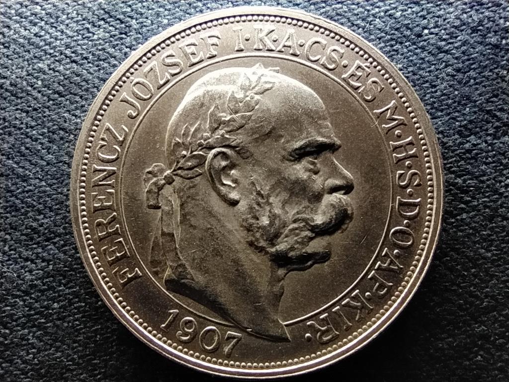 Magyarorsz&aacute;g Ferenc J&oacute;zsef koron&aacute;z&aacute;sa 1867 .900 Ez&uuml;st 5 Korona 