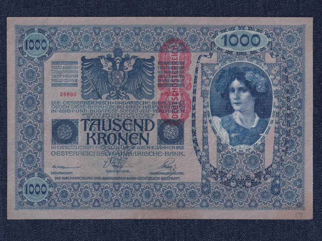 Ausztria 1000 Korona bankjegy