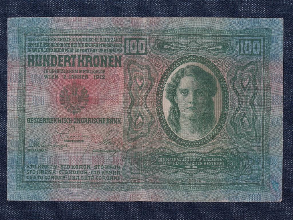Osztr&aacute;k-Magyar (1912-1915) 100 Korona bankjegy