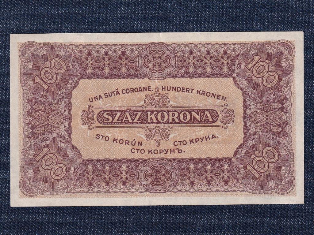 Kism&eacute;retű Korona &aacute;llamjegyek 100 Korona bankjegy