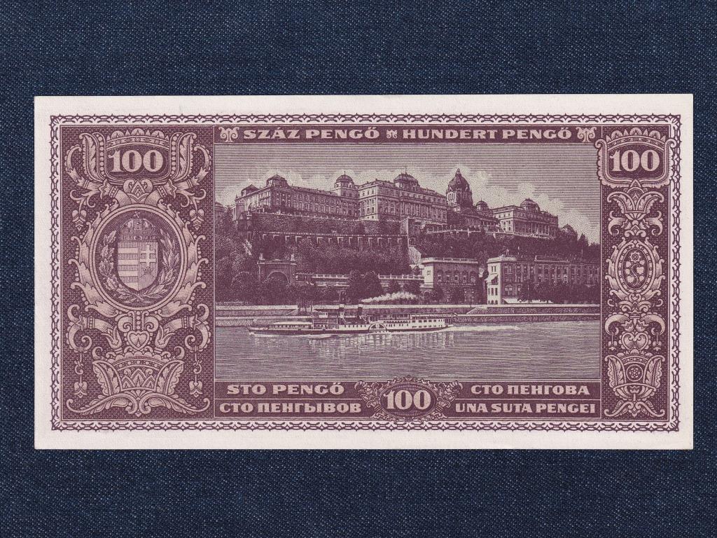 H&aacute;bor&uacute; ut&aacute;ni infl&aacute;ci&oacute;s sorozat (1945-1946) 100 Pengő bankjegy