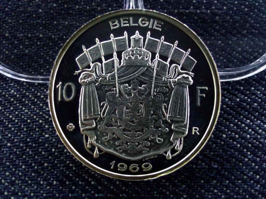 Belgium ez&uuml;st (.925) 10 Frank
