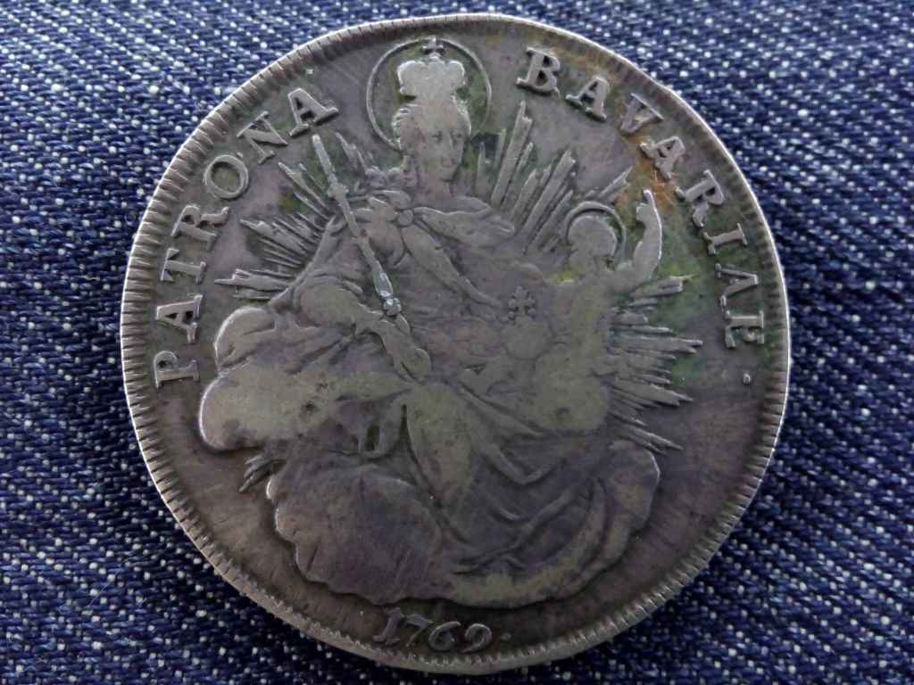 N&eacute;met &Aacute;llamok Bajororsz&aacute;g III. Miksa (1745-1777) .833 ez&uuml;st 1 tall&eacute;r