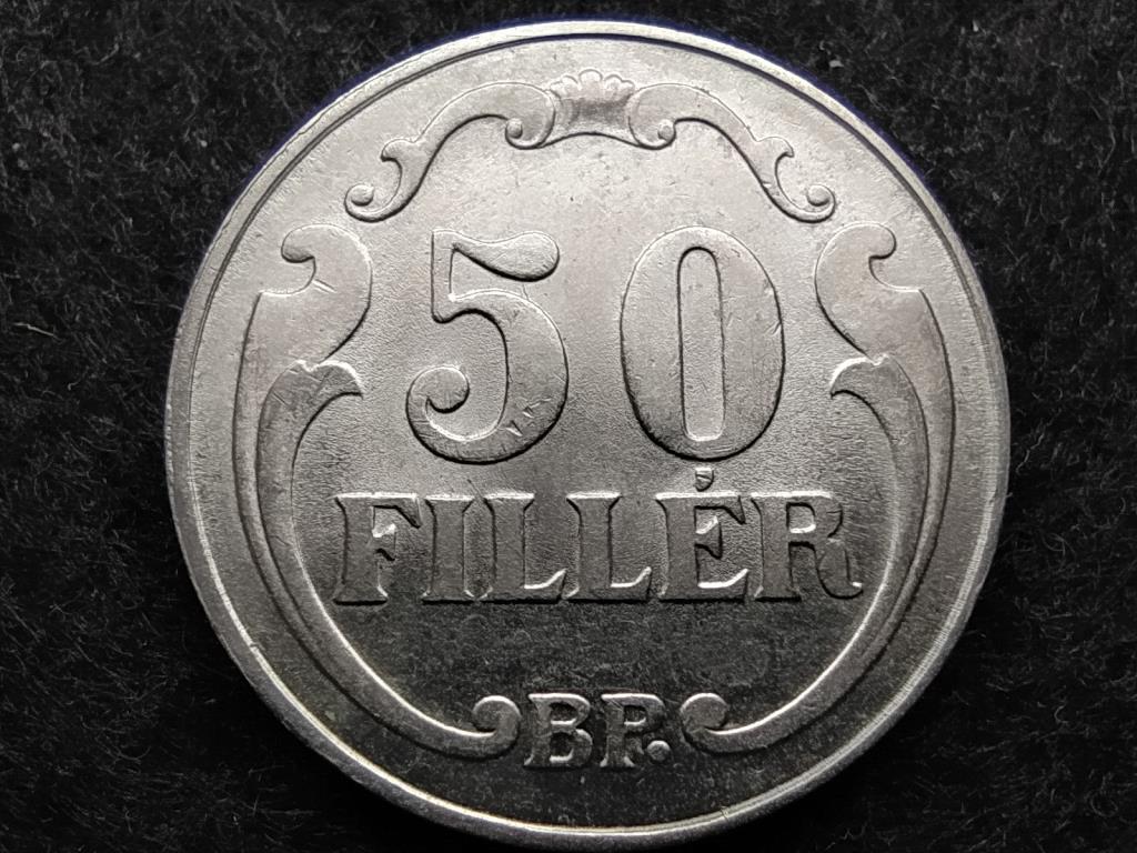 H&aacute;bor&uacute; előtti (1920-1940) 50 fill&eacute;r