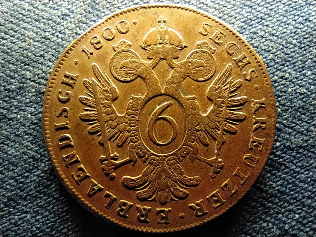 Ausztria II. Ferenc (1792-1835) 6 Krajc&aacute;r