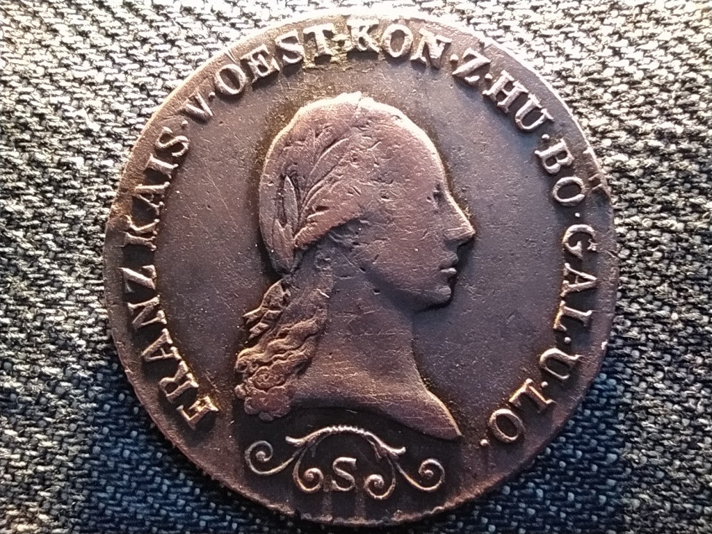 Ausztria II. Ferenc 3 Krajc&aacute;r