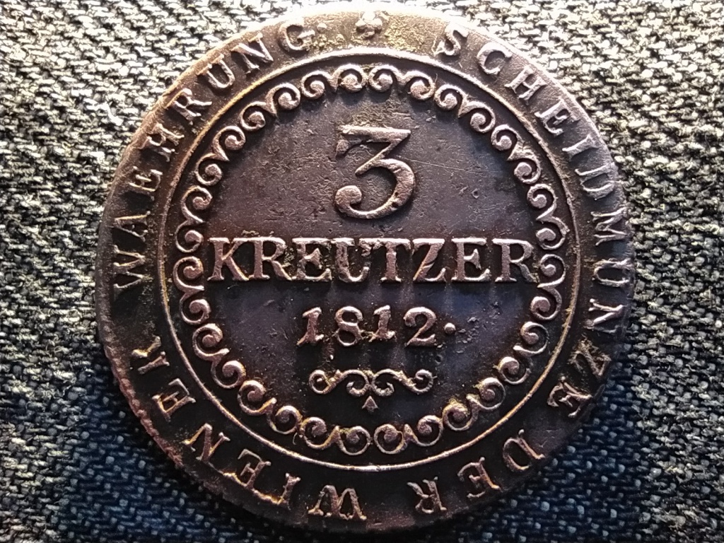 Ausztria II. Ferenc 3 Krajc&aacute;r