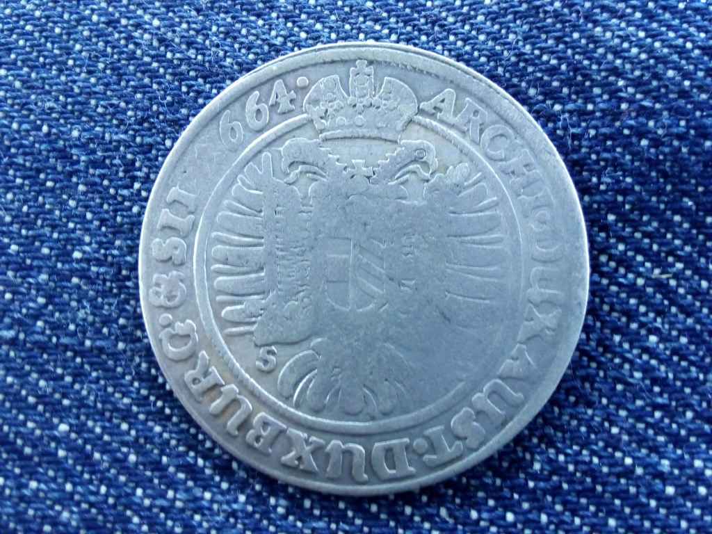 N&eacute;met-R&oacute;mai Birodalom Leopold I. cs&aacute;sz&aacute;r (1658-1705) ez&uuml;st 15 krajc&aacute;r