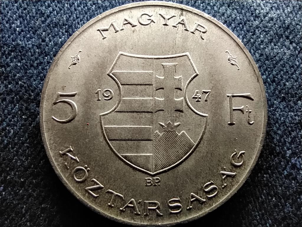 Kossuth Lajos .500 ez&uuml;st 5 Forint