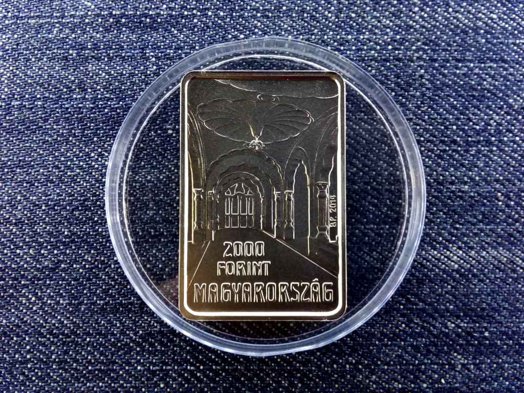 Lechner &Ouml;d&ouml;n hal&aacute;l&aacute;nak 100. &eacute;vfordul&oacute;j&aacute;ra 2000 Forint