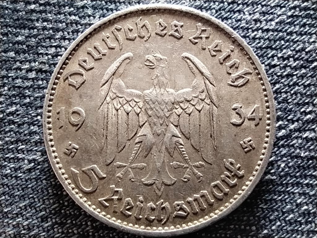 N&eacute;metorsz&aacute;g Potsdam Templomos .900 ez&uuml;st 5 birodalmi m&aacute;rka