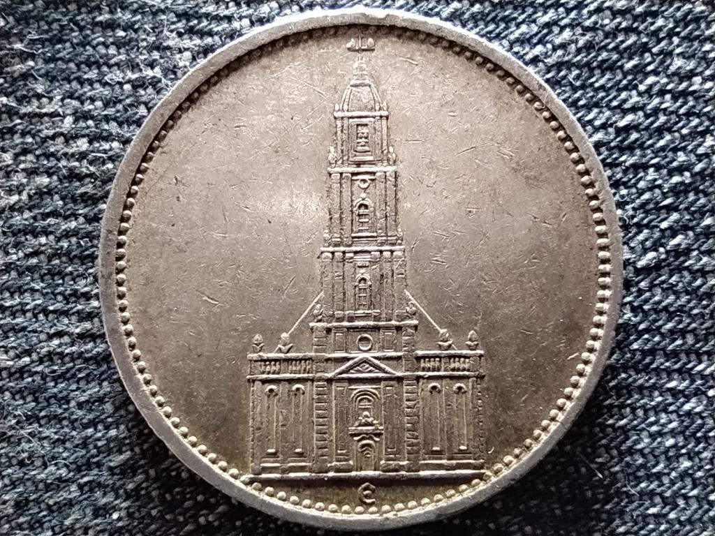 N&eacute;metorsz&aacute;g Potsdam Templomos .900 ez&uuml;st 5 birodalmi m&aacute;rka