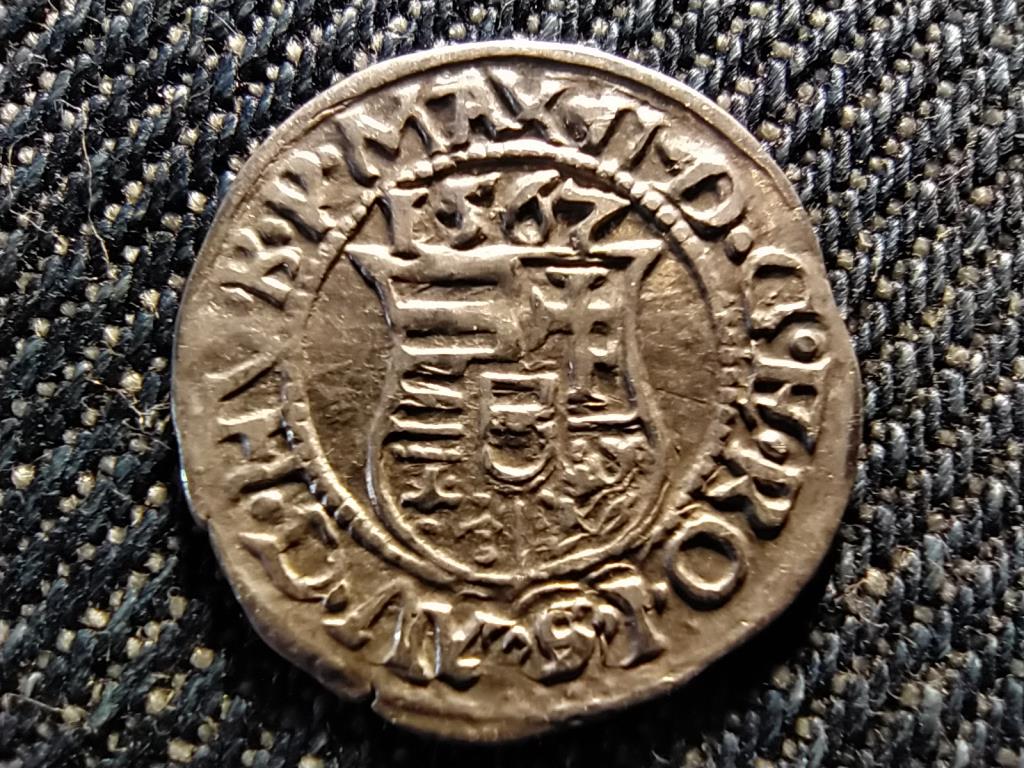 I. Miksa (1564-1576) .500 ez&uuml;st 1 D&eacute;n&aacute;r &Eacute;H766