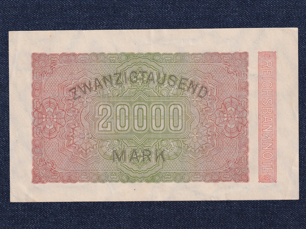 N&eacute;metorsz&aacute;g Weimari K&ouml;zt&aacute;rsas&aacute;g (1919-1933) 20000 M&aacute;rka bankjegy