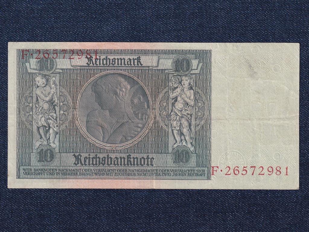 N&eacute;metorsz&aacute;g Weimari K&ouml;zt&aacute;rsas&aacute;g (1919-1933) 10 birodalmi m&aacute;rka bankjegy