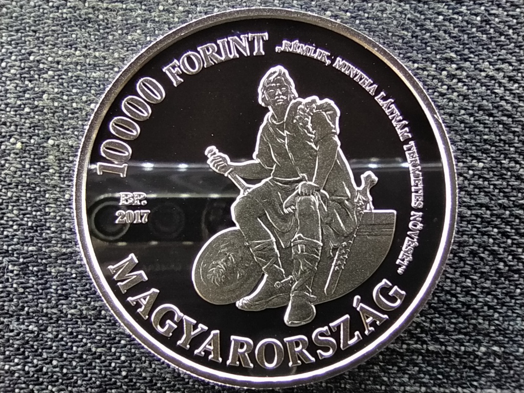 Arany J&aacute;nos .925 ez&uuml;st 10000 Forint