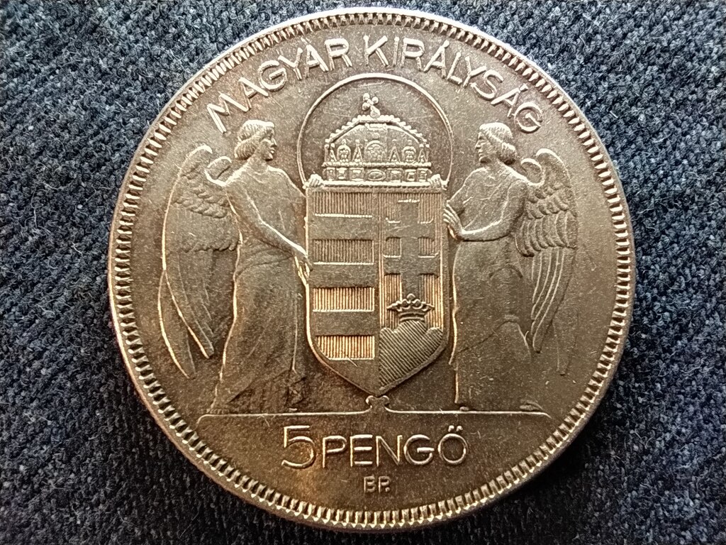 Horthy Mikl&oacute;s .640 ez&uuml;st 5 Pengő