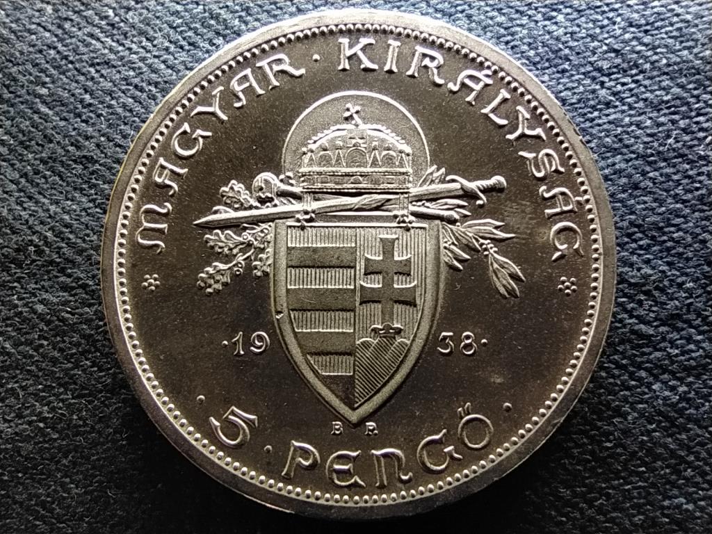 Szent Istv&aacute;n .640 ez&uuml;st 5 Pengő