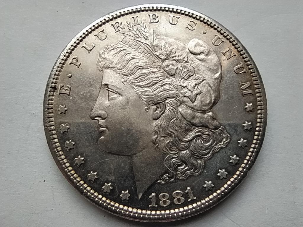 USA Morgan .900 ez&uuml;st 1 Doll&aacute;r