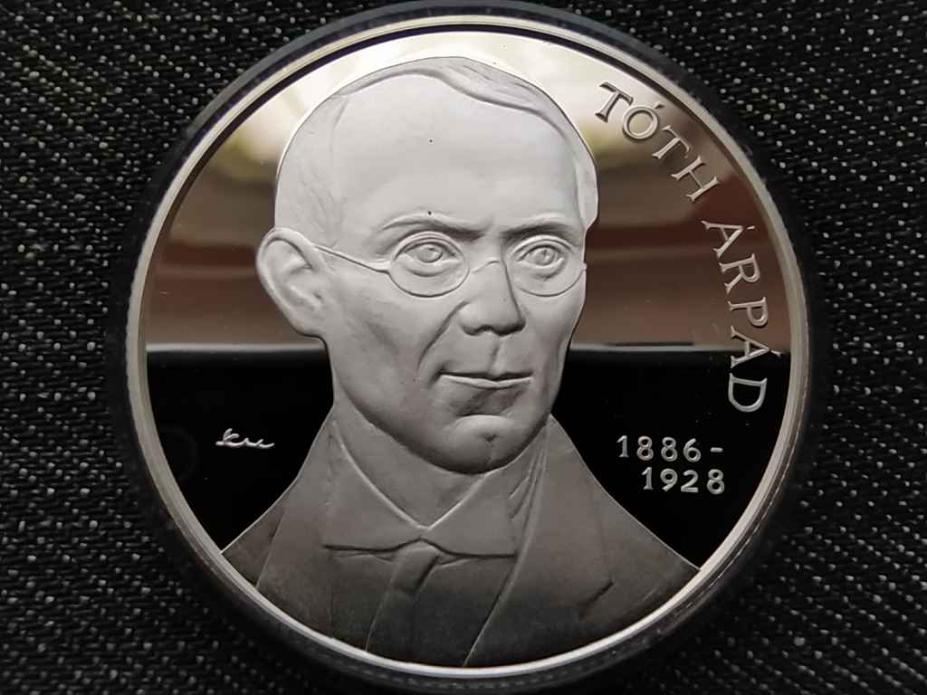 T&oacute;th &Aacute;rp&aacute;d sz&uuml;let&eacute;s&eacute;nek 125. &eacute;vfordul&oacute;j&aacute;ra .925 ez&uuml;st 5000 Forint