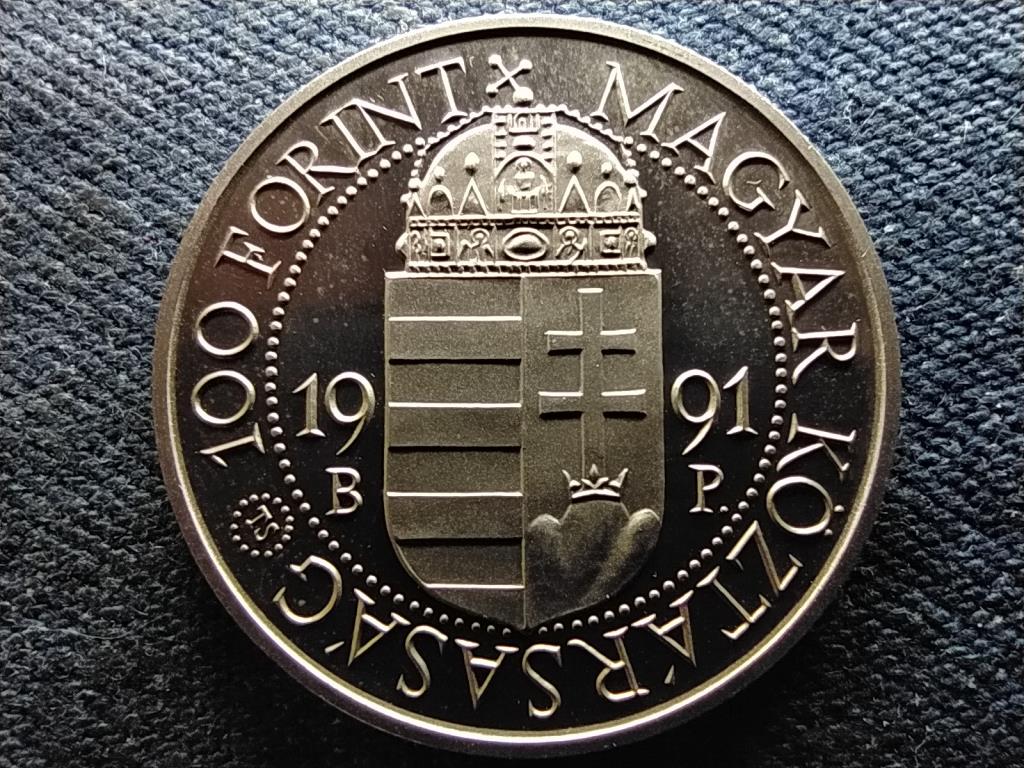 II. J&aacute;nos P&aacute;l p&aacute;pa magyarorosz&aacute;gi l&aacute;togat&aacute;sa eml&eacute;k&eacute;re 100 Forint
