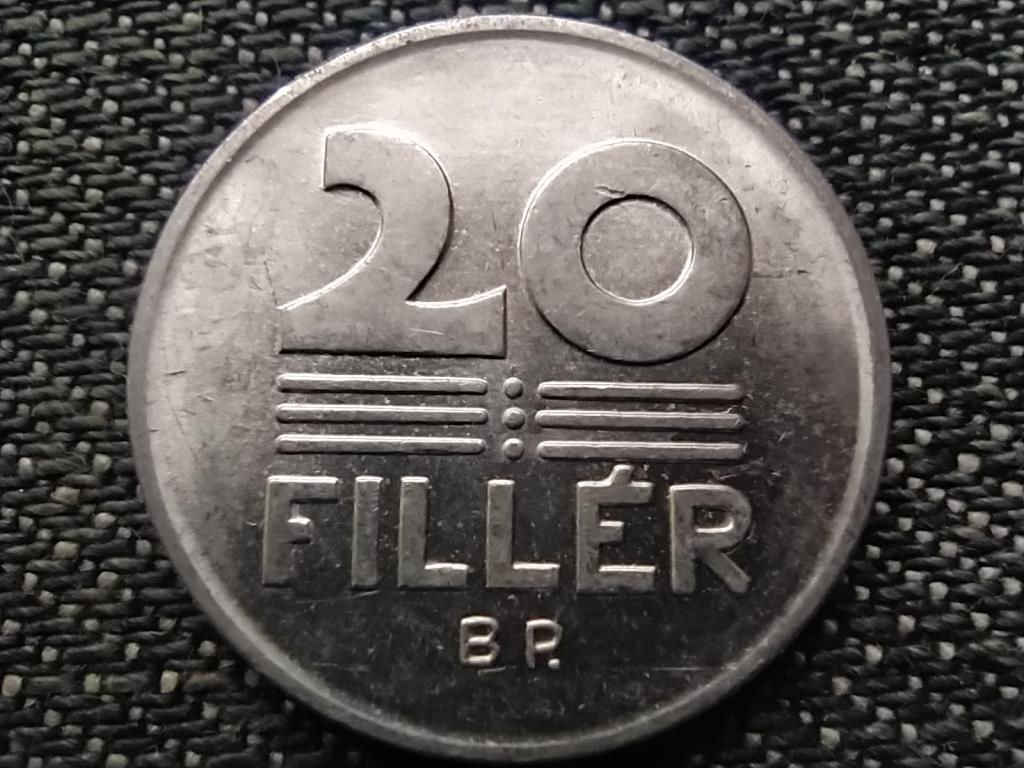Harmadik Magyar K&ouml;zt&aacute;rsas&aacute;g (1989-napjainkig) 20 fill&eacute;r