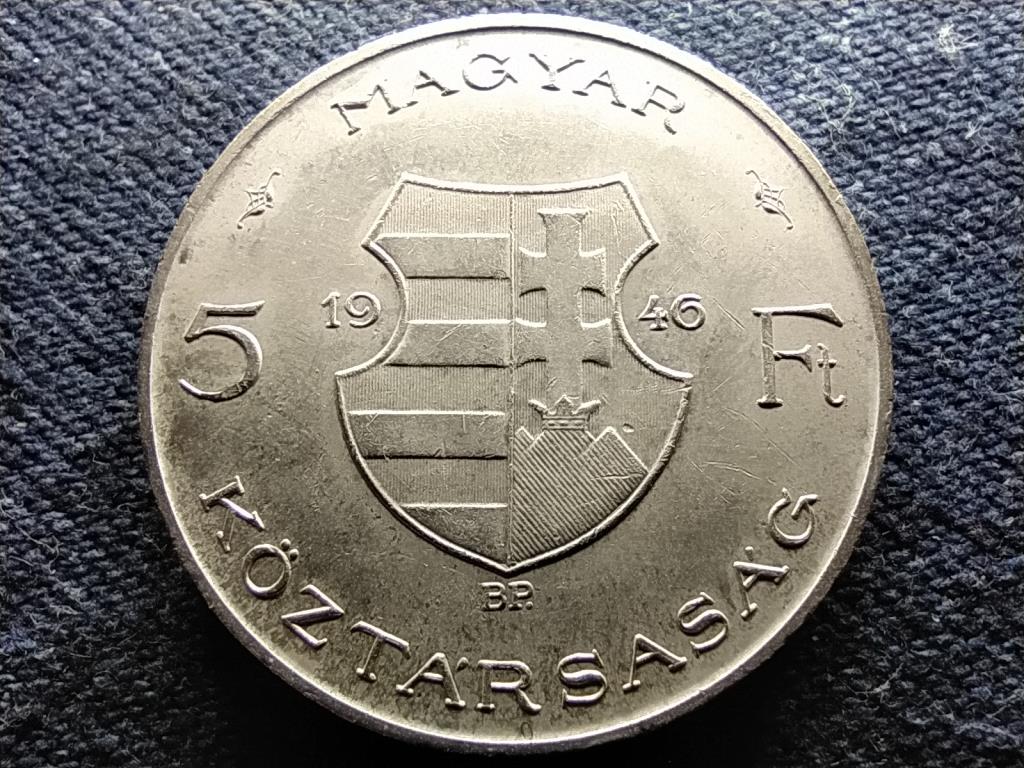 Magyarorsz&aacute;g Kossuth Lajos .835 Ez&uuml;st 5 Forint 