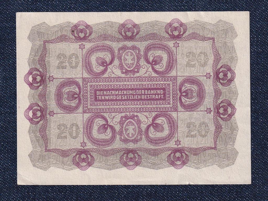 Ausztria 20 Korona bankjegy